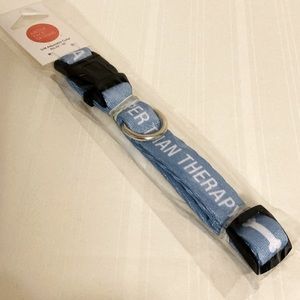 About Face Designs Say What Dog Collar Size S/M